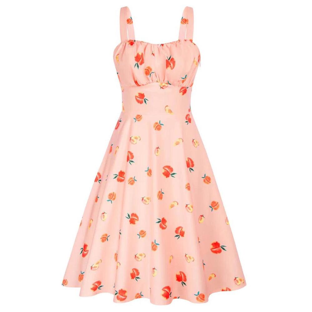 Belle Poque Ruched Bodice Flared A-Line‎ Dress - Picture 2 of 5